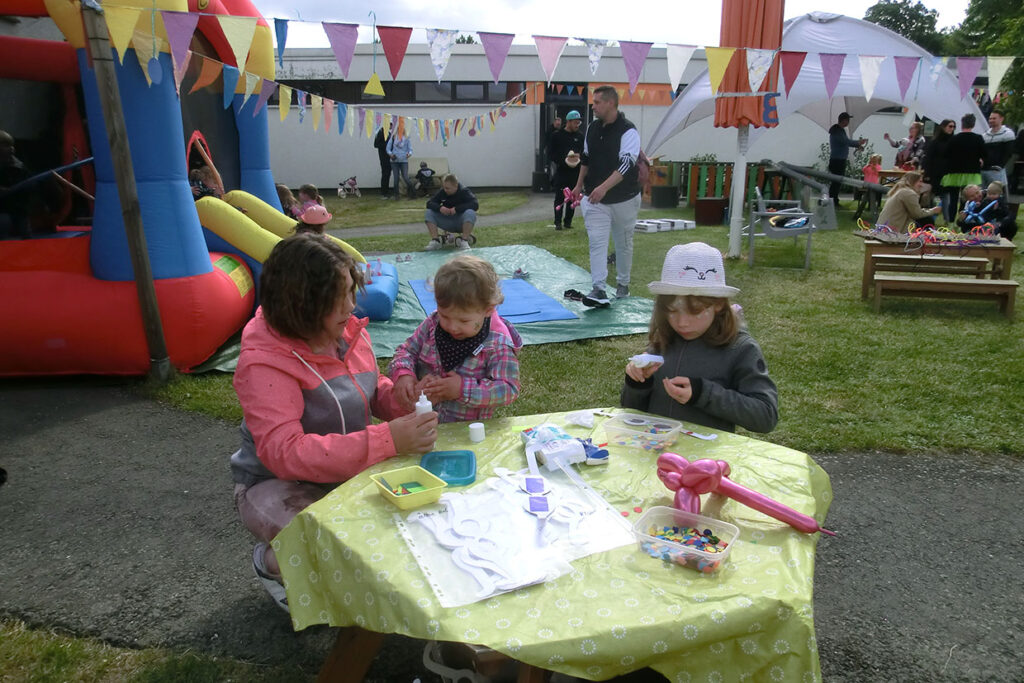 Am 02.06.2025 feierte die Kinderkrippe Krümelburg ...