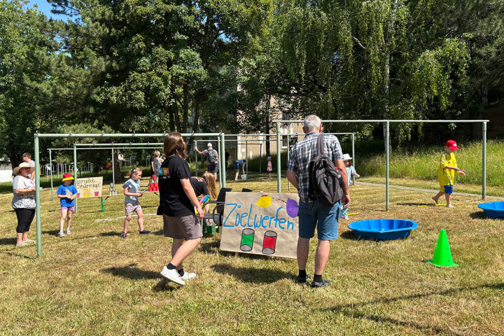 Anfang Juni feierte die Kita Luftikus in Ronneburg ...